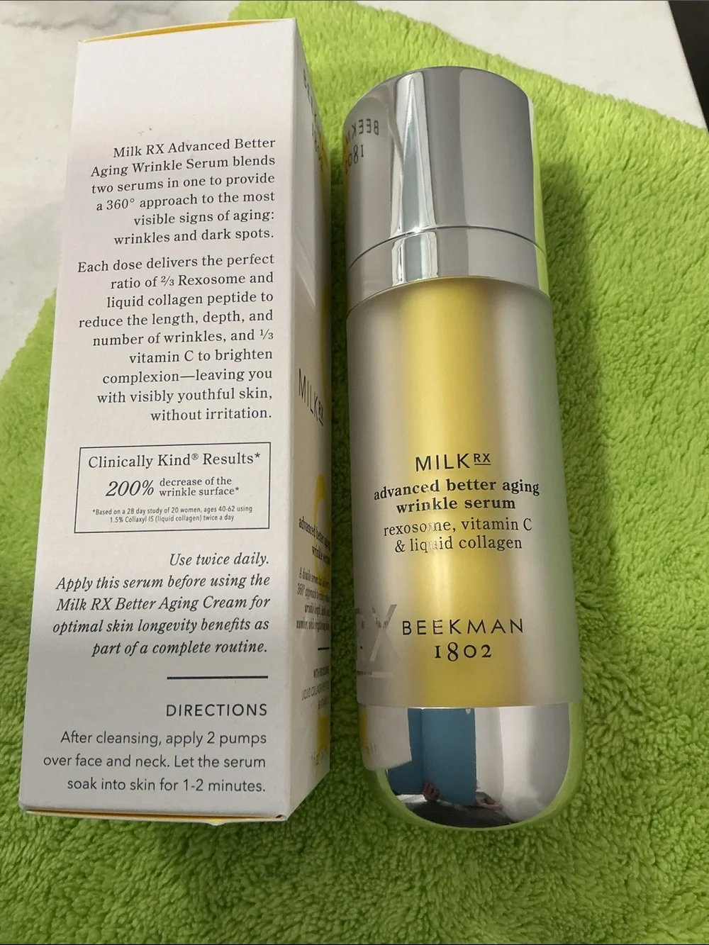 BEEKMAN 1802 Milk  RX BETTER AGING SERUM